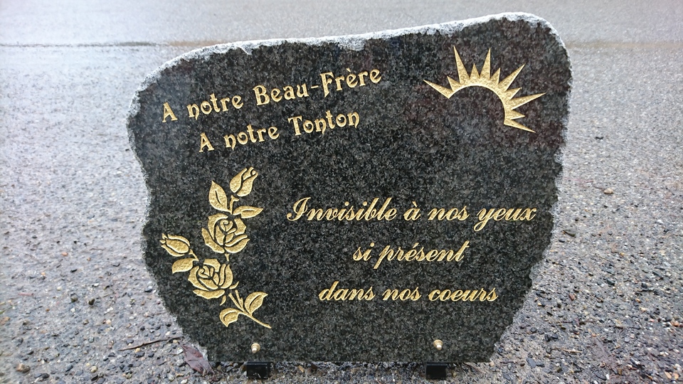 Plaque souvenir