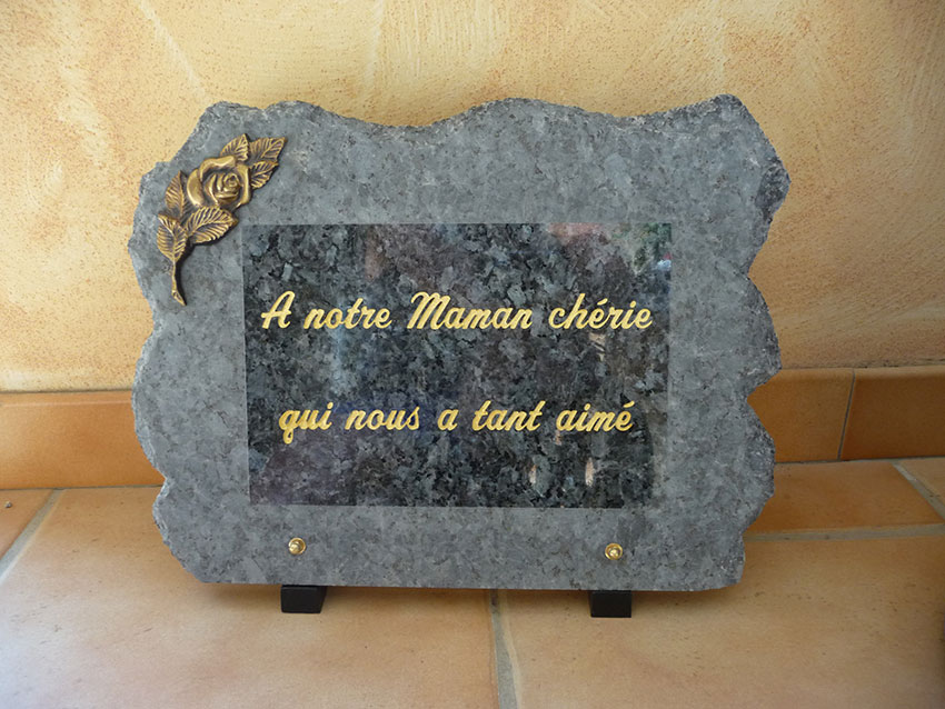 Plaque souvenir