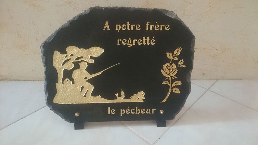 Plaque souvenir