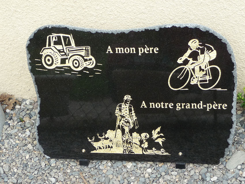 Plaque souvenir